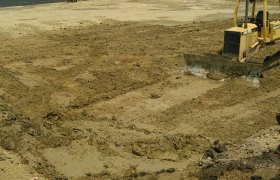 Selly Excavating using a bulldozer to provide site preparation