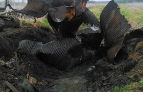 Selly Excavating using a mini excavator to remove old culvert piping